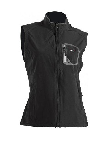 CHALECO SOFTSHELL MUJER IZAS BEPPINA NEGRO