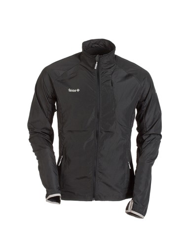 CHAQUETA RUNNING IZAS BREZEL NEGRO