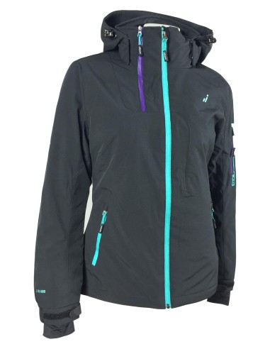 ANORACK SKI MUJER JOLUVI VITSI NEGRO/AGUA