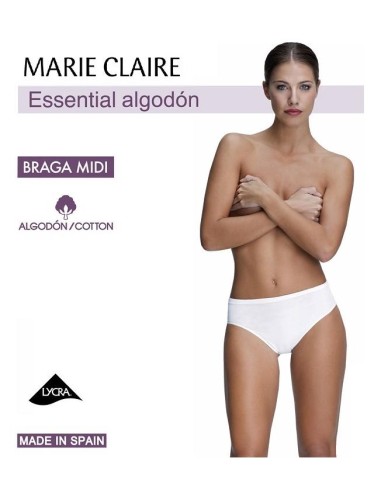 BRAGA MIDI ALGODON MC ESSENTIAL BLANCO