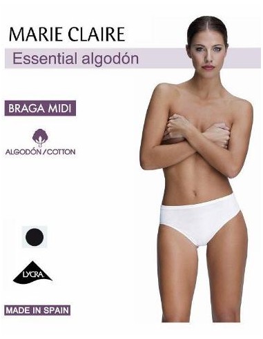 BRAGA MIDI ALGODON MC ESSENTIAL NEGRO