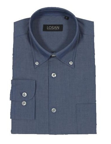 CAMISA M/LARGA POPELIN LOSAN AMAT